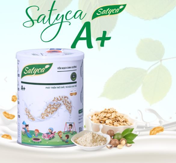 Sữa yến mạch dinh dưỡng Satyca A+ dành riêng cho bé
